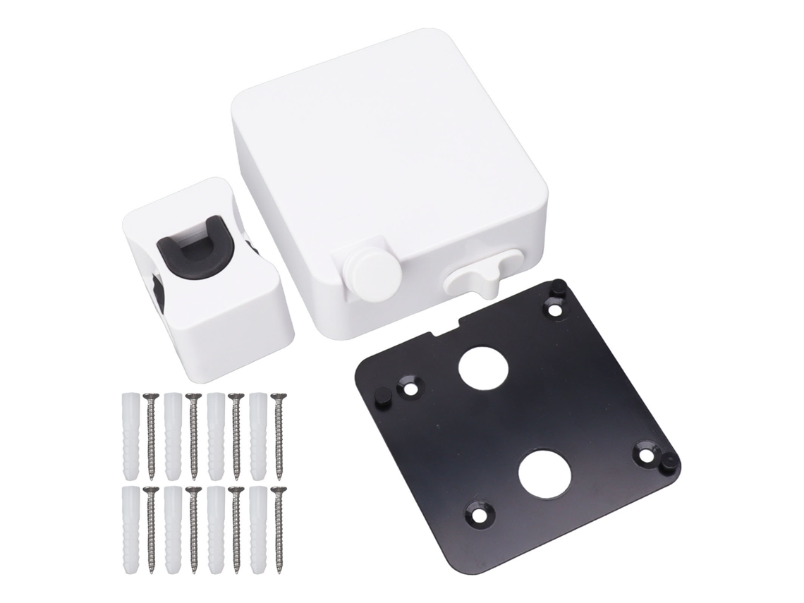 Linha De Roupa Retrátil Aço Inoxidável 304 6m 25kg Para Secar Roupas Interno/externo 9026w Branco