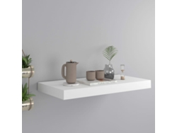 Estante de pared colgante 50x23x3,8 cm MDF blanco Dkd Home Decor