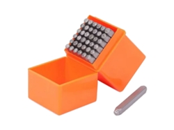 Juego De 37 Perforadoras De Números Y Letras Para Metal, Cuero, Madera, Plástico Y Joyería.