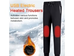 2026-pantalones Calientitos Eléctricos Usb Con 3 Zonas De Calentamiento Ajustable Para Invierno Camping Senderismo Pesca