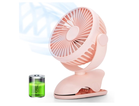 Ventilador Portátil YDCY FS04013 Rosa