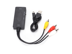 Convertidor De Audio Y Vídeo Cvbs A Interfaz Multimedia De Alta Definición Para Televisores Vhs, Vcr Y Dvd.