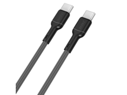 Cable Przewód Usb c Pd 240w 1,2m Czarny DUDAO