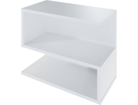 Estantería Levira Hessel blanco 59.6x30x46.5cm melamina – 60 47