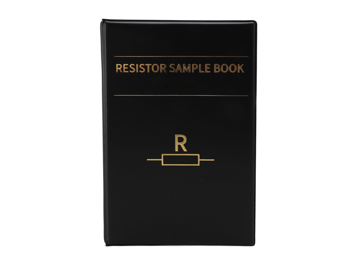 Carpeta Con Muestras De Resistencias Smd 0402, 170 Valores, 8500 Componentes Para Ingeniería Eléctrica.