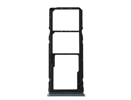 Repuesto Bandeja Tarjeta Xiaomi Redmi Note 9S 2x Nano-SIM Micro-SD Gris CLAPPIO