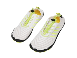 Sapatos De Água Para Mulher Barefoot Quick Dry Anti Derrapante Branco Tamanho 38 Para Praia Piscina Rafting