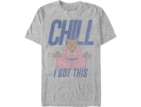 Camisetas Unisex DEEPSTONE Splinter Chill I Got This Teenage Mutant Ninja Turtles brezo atlético (M)
