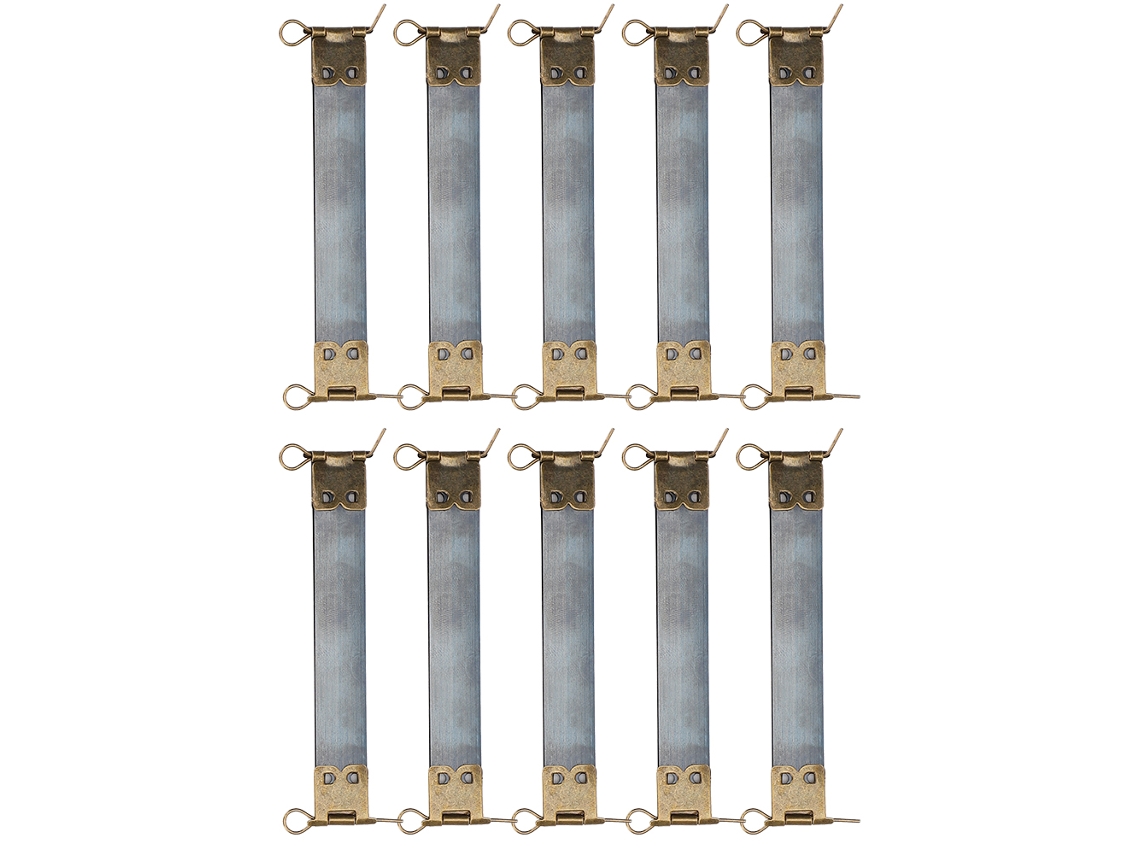 10 Marcos Interiores De Hierro Bronce Para Bolsas De 10 Cm, Accesorios De Costura Diy
