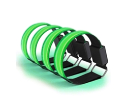 Omni-20264pcs Brazaletes Luminosos Usb De Brazo Reflectantes Para Correr Y Deportes Al Aire Libre