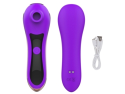 Mini vibrador de silicona suave para mujer (púrpura) YIZHOOD