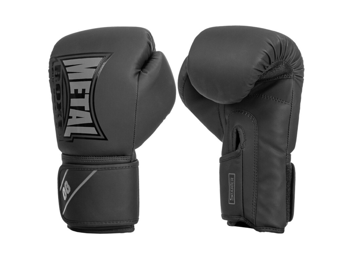 Guantes de Boxeo para Unisex METAL BOXE (10 oz - Negro)