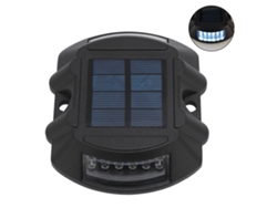 Yncm2026-luz Solar Led Dock Impermeable Para Jardín Y Camino, Suministro Solar Inteligente, 6v 1.8w, Negro Y Blanco