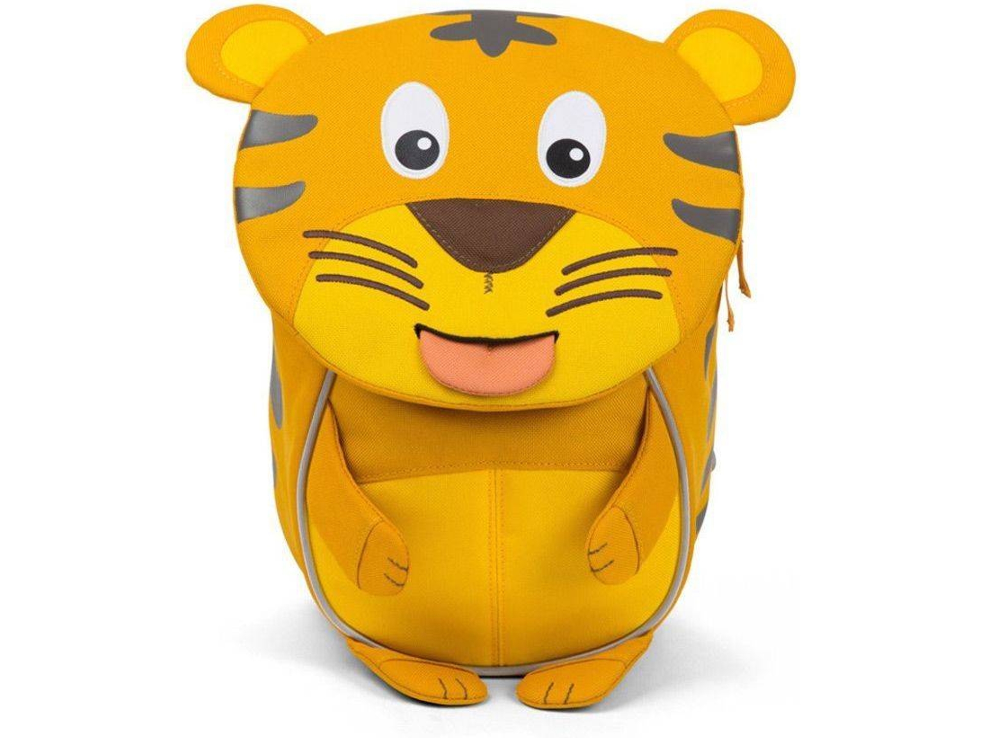 Mochila AFFENZAHN Tigre (25x17x11cm - Amarillo - Poliéster)
