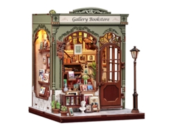 Cabaña de montaje de la librería de la galería