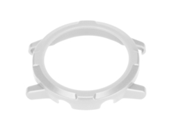 Protetor De Tela E Capa Bumper De Plástico Para Smartwatch Haylou Ls05s Cinza