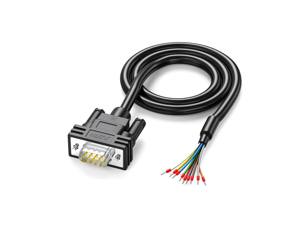 Cable Conector Db15 Db25 Macho/hembra Duradero, Puerto Industrial De 9 Pines/15 Pines, Cable De 24 Awg.