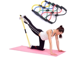 Banda de resistencia Mdug 1 en color aleatorio, adecuada para yoga, rehabilitación y ejercicio - Talla única.