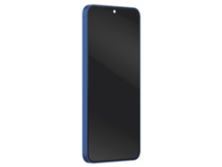Pantalla Full AMOLED de Samsung para el paquete de servicio del Galaxy S25 Plus con chasis azul noche.