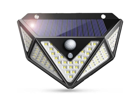 Luz solar gran angular de 100 LED
