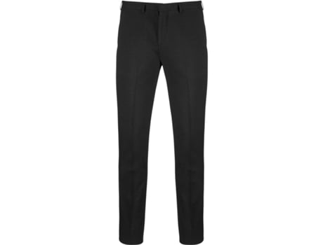 Pantalones para Hombre KARIBAN (52 - Poliéster - Negro)