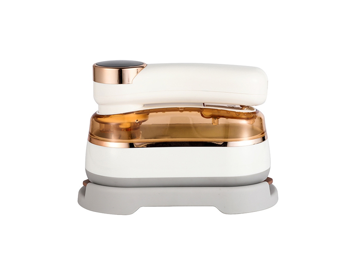 Vaporizador de ropa Eifson de 1000 W, cable giratorio de 180°, suela antiadherente de cerámica (beige)