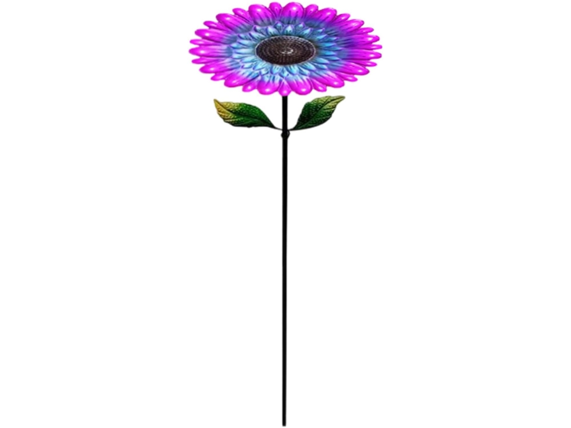 Bebedero Para Pájaros De Exterior – Dispensador De Agua Para Jardín, Colibrí, Poste Metálico Con Forma De Girasol, Para