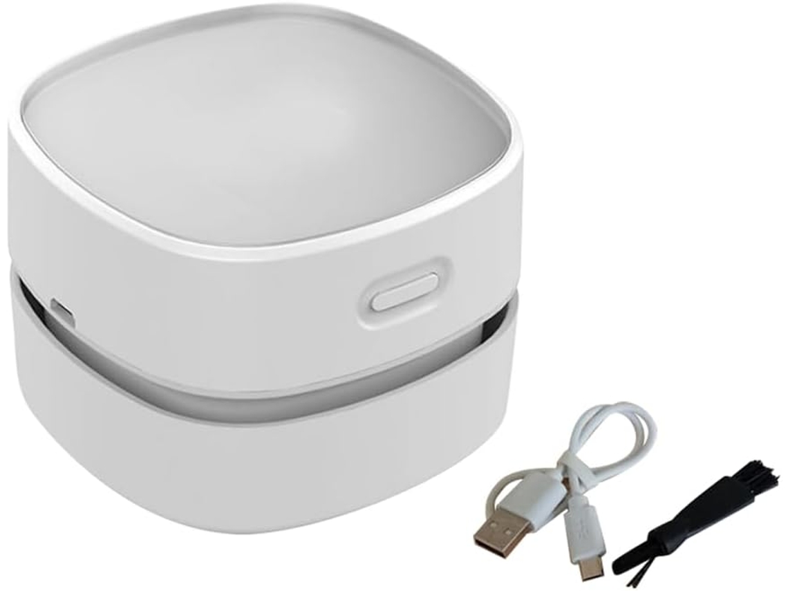 Mini Aspiradora De Escritorio Recargable Por Usb, De Alta Succión, Para Cajones.