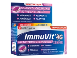 Immuvit' 4G Seniors 30 Comprimidos FORTÉ PHARMA