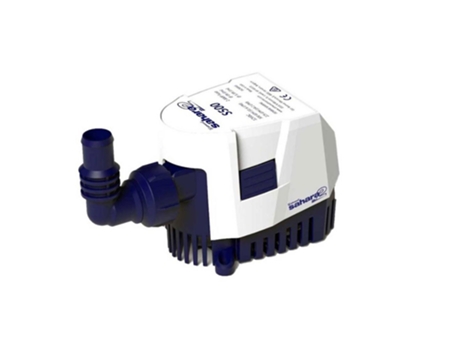 Bomba de Esgoto Automática Sahara Mk2 S500 12V 500Gph Threaded Transparenteattwood