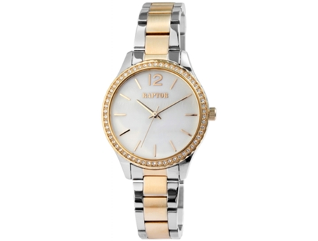 Fregadero de reloj RAPTOR Mujer con brazalete de acero inoxidable