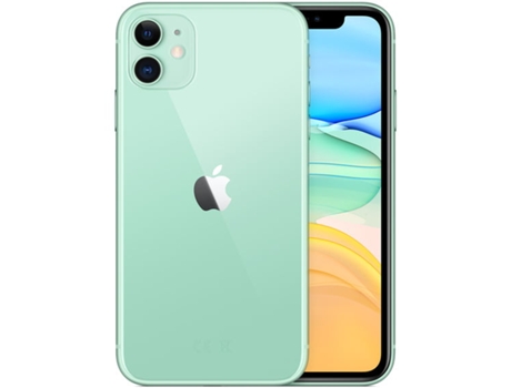 iPhone 11 APPLE (Reacondicionado Señales de Uso - 128 GB - Verde)