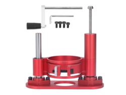 Base Elevadora Para Fresadora Con Una Altura Máxima De 47 Mm, Fabricada En Aleación De Aluminio Y Acero Inoxidable, Para Bancos De Trabajo De Carpintería.
