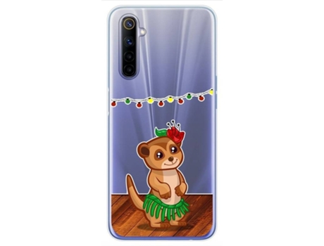 Carcasa Realme 6 TUMUNDOSMARTPHONE Dibujos Transparente Multicolor