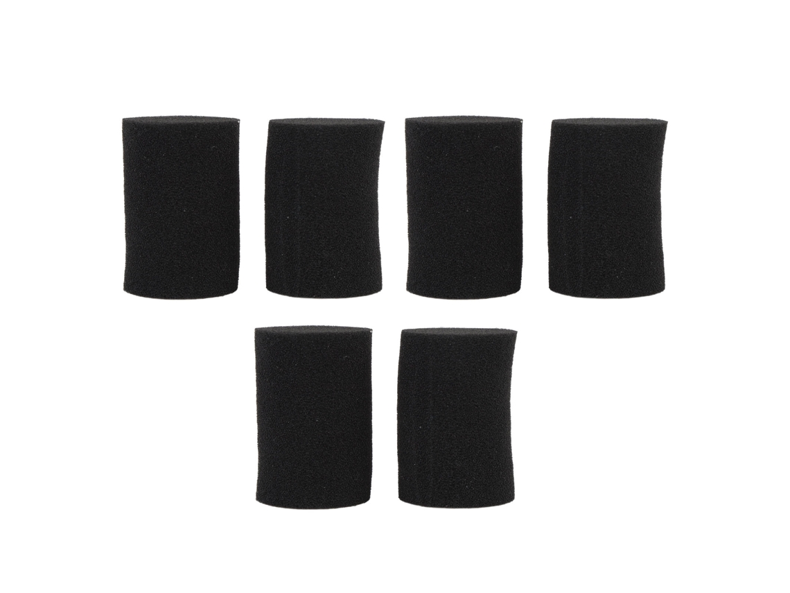 6 Piezas De Espuma Para Tubo De Puerto De Altavoz, Rejilla De Ventilación De Caja De Subwoofer, 35 Mm De Diámetro, 50 Mm De Altura.
