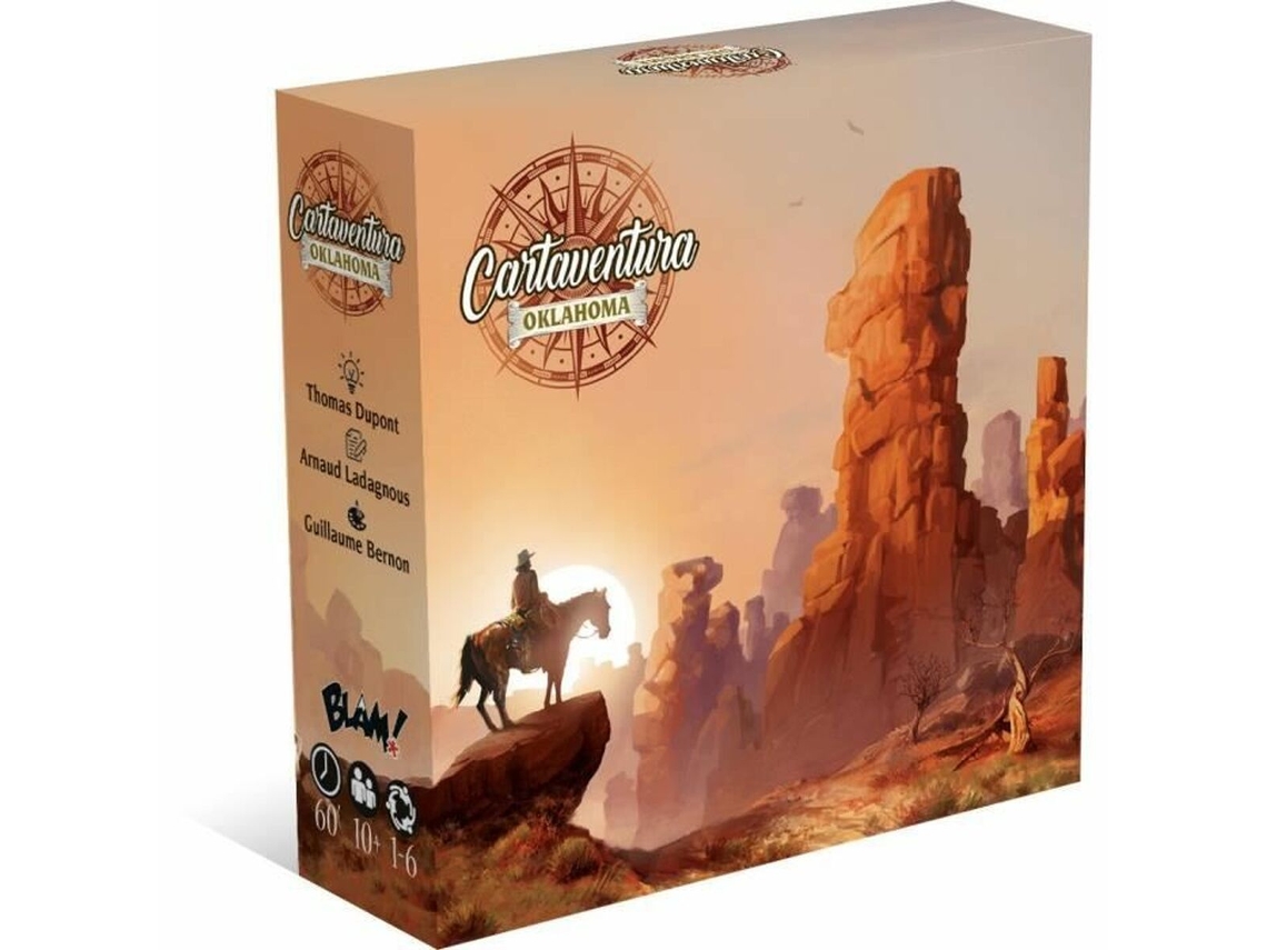 Juego de Mesa BKR BUNKER Cartaventura Oklahoma (FR)
