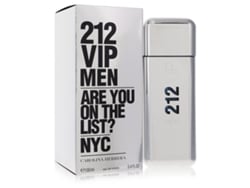 Perfume Masculino 212 Vip CAROLINA HERRERA Eau De Toilette 3.4 oz for Men (100 ml)