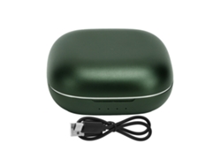Fone De Ouvido Bluetooth Sem Fio Com Redução De Ruído Para Esportes Ios/android Cor Verde M20