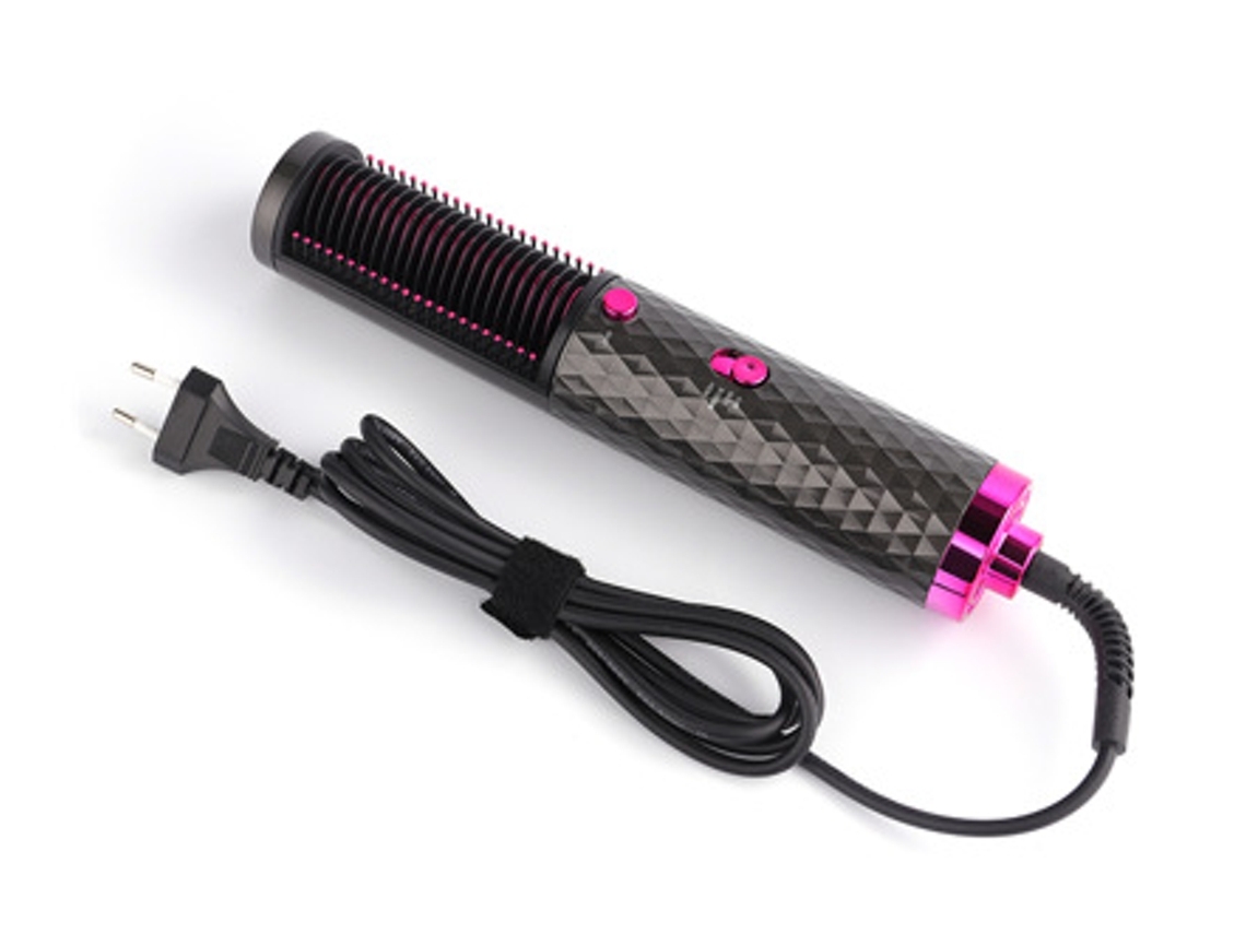 Lofamy 3 En 1 Estilete Multifunción Peine Aire Caliente Alisar Rizar Aparato Belleza