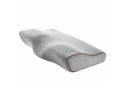 Travesseiro De Espuma Viscoelástica Eifson Com Recuperação Lenta Para Relaxamento Cervical, 62 Cm (cinza)