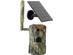 Caméra Faune Sauvage De Chasse Solaire 4mp 4g, Étanche À 20m, Movimiento De Detección Pir, Suivi La En
