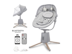 Hamaca-columpio Eléctrico Para Bebés Storky De Lorelli - Grey