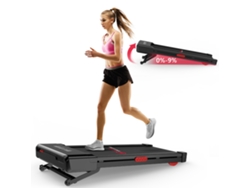Cinta De Correr Homefitnesscode Y1a, Inclinación Automática 9°, 10 Km/h, Motor 3.0hp Silencioso, Carga 145kg, Negro