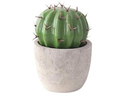Planta Artificial Suculenta Cacto com Vasinho Mini Planta de Decoração Sem Manutenção