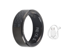 Anillo Inteligente Con Pantalla Para Aplicación, Modos Deportivos, Resistente Al Agua Ip68, Acero Inoxidable, Para Ciclismo Y Running, Negro 9