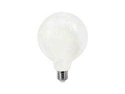 Bombilla LED de filamento Mattel E27 G125 4w Ópalo