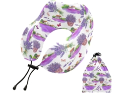 Almohada Viaje Dormir Aviones Espuma Viscoelástica Poliéster Viscoelástica. Fácilmente Soporte Fácil