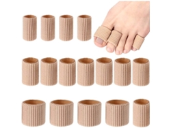 Protectores Para Dedos De Los Pies Y De Las Manos, Tubos Anti-callosidades, Tallas Variadas, 16 Unidades.