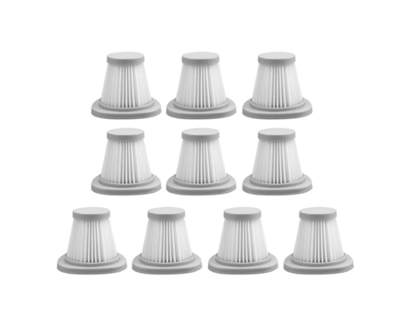 Filtro Hepa filtro Hepa antipolvo para piezas de repuesto para aspiradora portátil Xiaomi Deerma Dx118C Dx128C 10 piezas