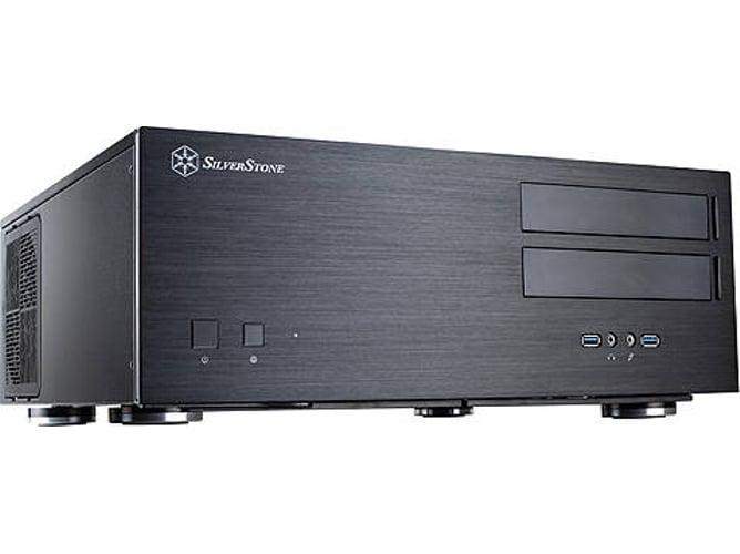 Caja PC SILVERSTONE Grandia GD08 (Negro)